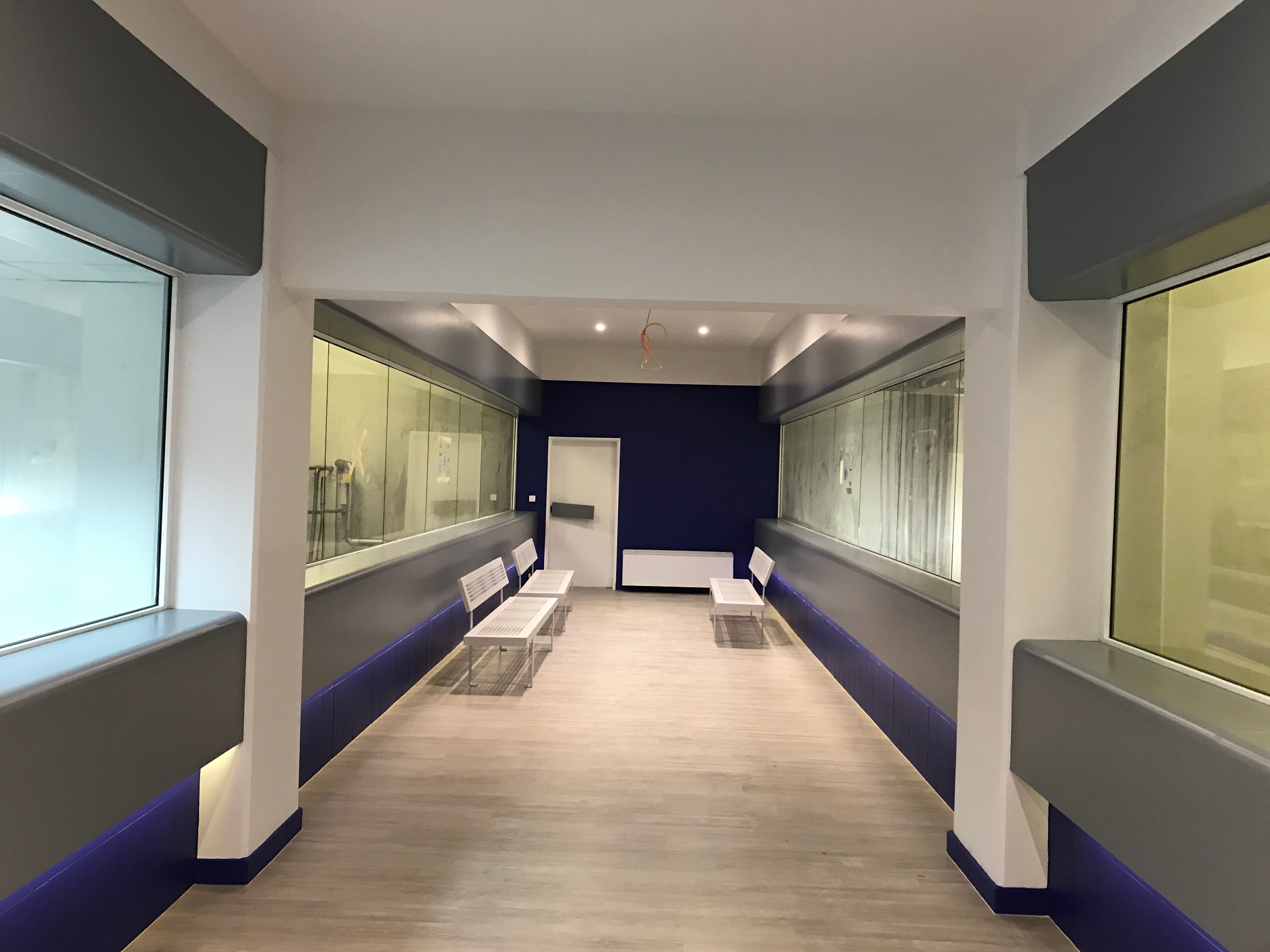 Chantier peinture et revetement sol usine à Marcq en Baroeul