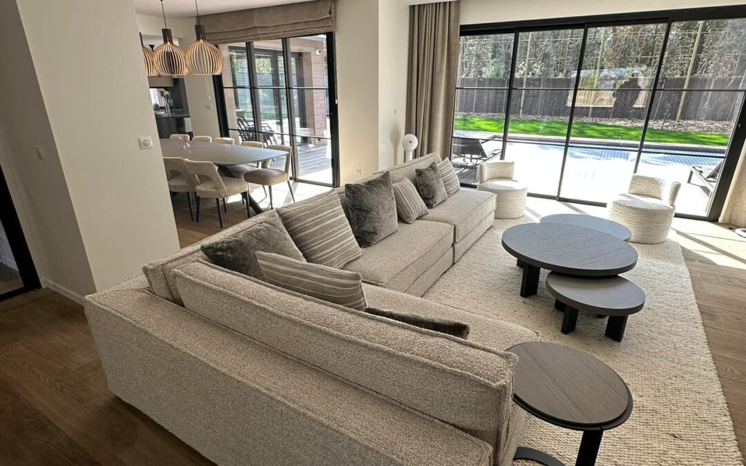 Chantier peinture de villas au Touquet